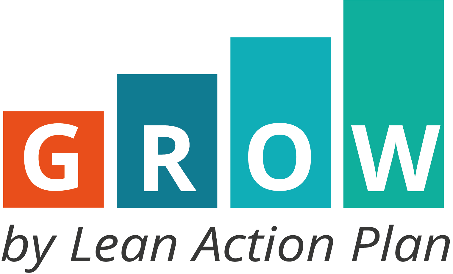 logo autorskiej metody GROW LEAN ACTION PLAN