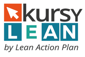 Logo kursy lean Logo platformy kursów online