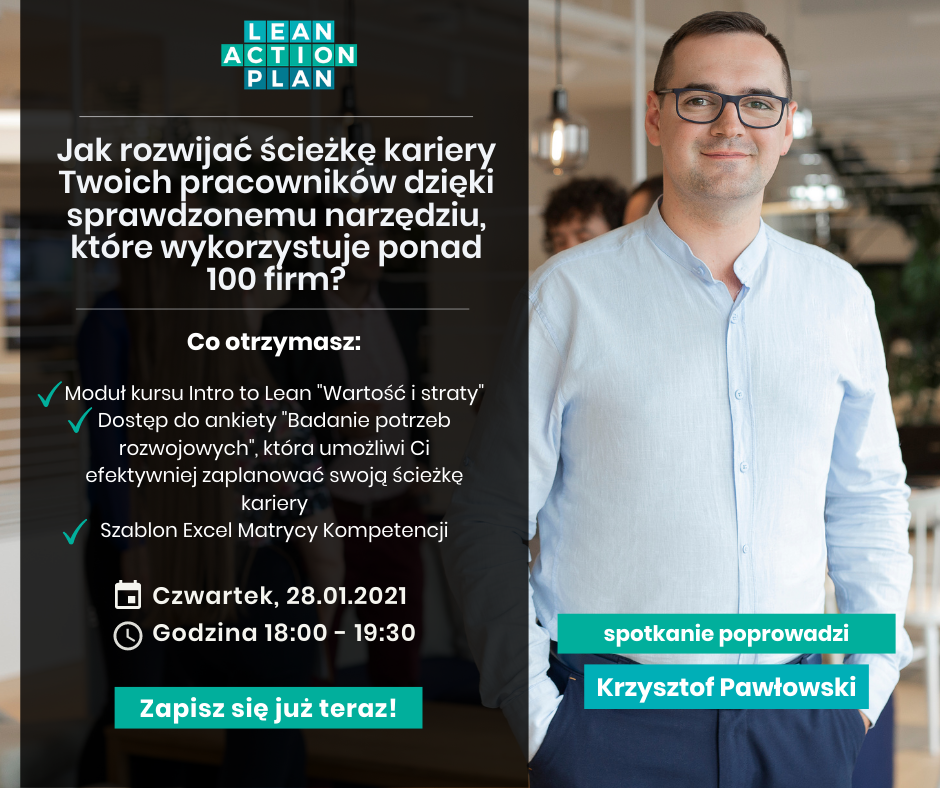 Webinar o funkcjach platformy kursylean Webinar Jak rozwijać ścieżkę kariery Twoich pracowników dzięki sprawdzonemu narzędziu, które wykorzystuje ponad 100 firm