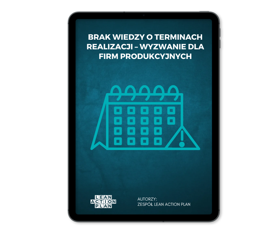 Brak wiedzy o terminach realizacji zlecenia